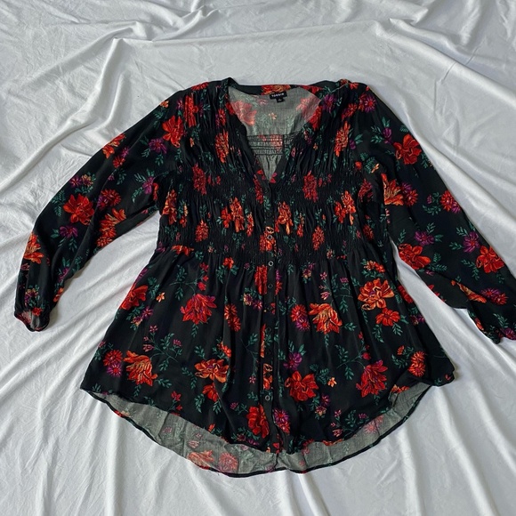 Torrid Button Front Tunic Size 2 - Picture 4 of 7